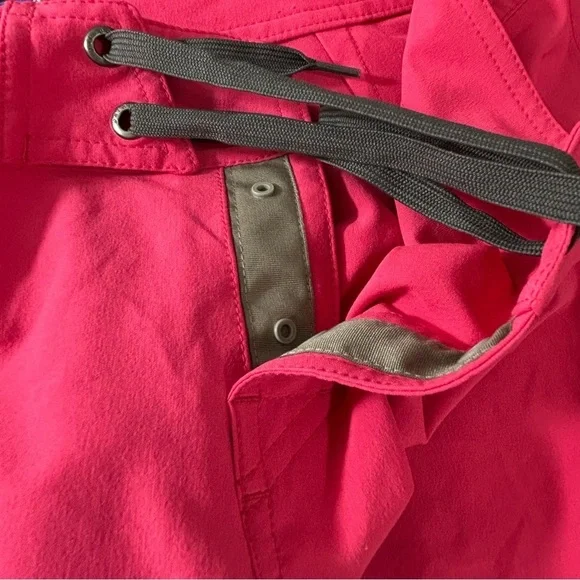 Patagonia Shorts Women's Pink Hip Pocket Front Tie & Snap Size 6 - Picture 6 of 8